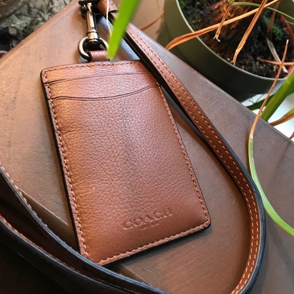 Coach Other - Authentic Coach Calf leather Sport Lanyard/ID